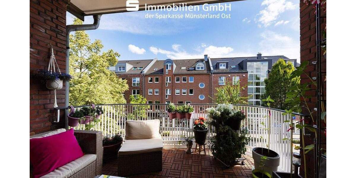 Etagenwohnung Münster Hiltrup - 3 Zimmer, 99 m&sup2;, 375.000&euro; | Angebot:25705759