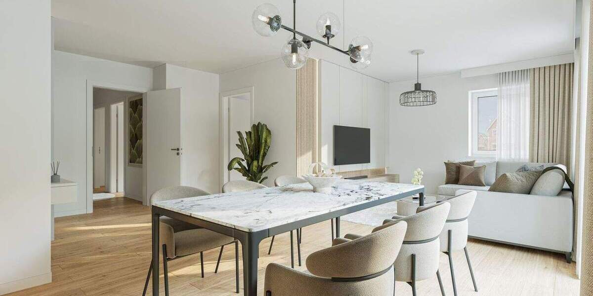 Etagenwohnung Münster Mauritz - 2 Zimmer, 56 m&sup2;, 420.000&euro; | Angebot:25688690