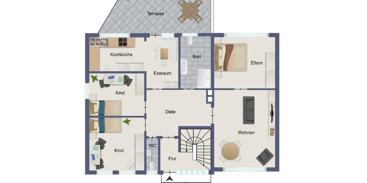 Mehrfamilienhaus, Wohnhaus Hamm Bockum-Hövel - 7 Zimmer, 207 m&sup2;, 399.000&euro; | Angebot:25662993