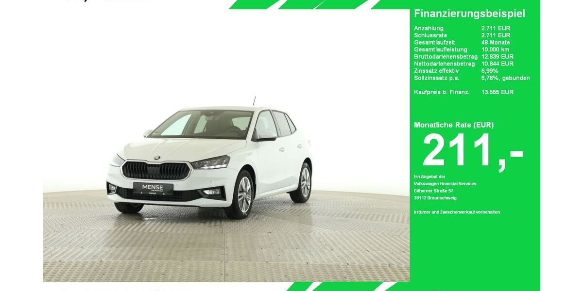 Skoda Fabia 85.975 km 13.555 &euro; Oelde (Stromberg) 59302
