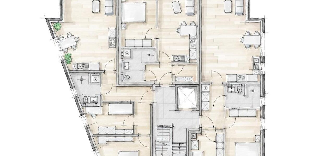 Etagenwohnung Oelde - 3 Zimmer, 79 m&sup2;, 988&euro; | Angebot:24763854