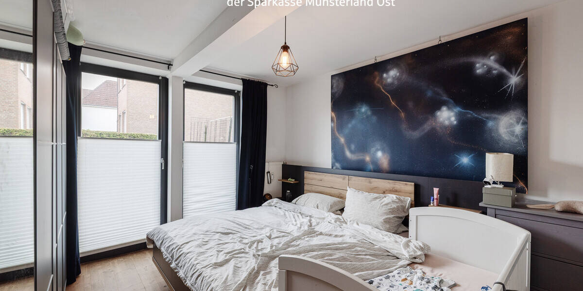 Etagenwohnung Münster Geist - 3 Zimmer, 77 m&sup2;, 359.000&euro; | Angebot:26161817