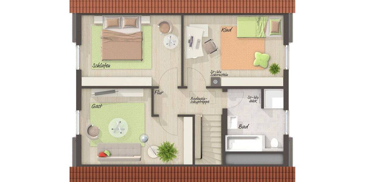 Einfamilienhaus Münster Hiltrup - 4 Zimmer, 133 m&sup2;, 781.951&euro; | Angebot:26053259