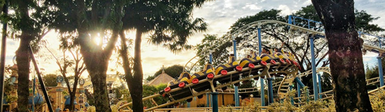 Movie Park Germany Bottrop Ruhrgebiet Filmthemenpark Achterbahnen