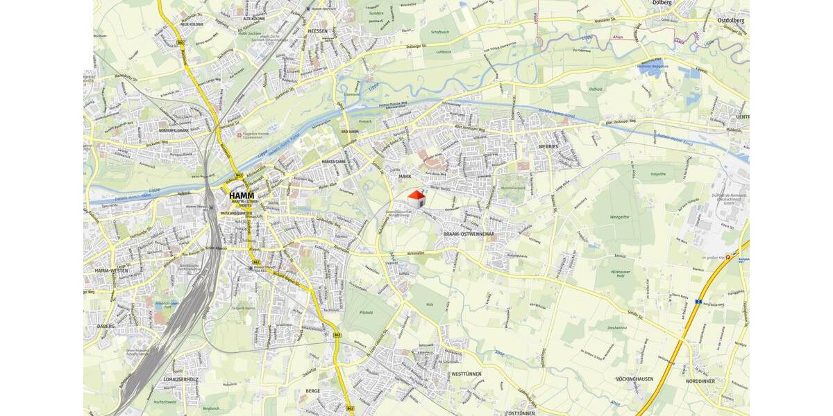 Etagenwohnung Hamm Braam-Ostwennemar - 3 Zimmer, 76 m&sup2;, 920&euro; | Angebot:26005604