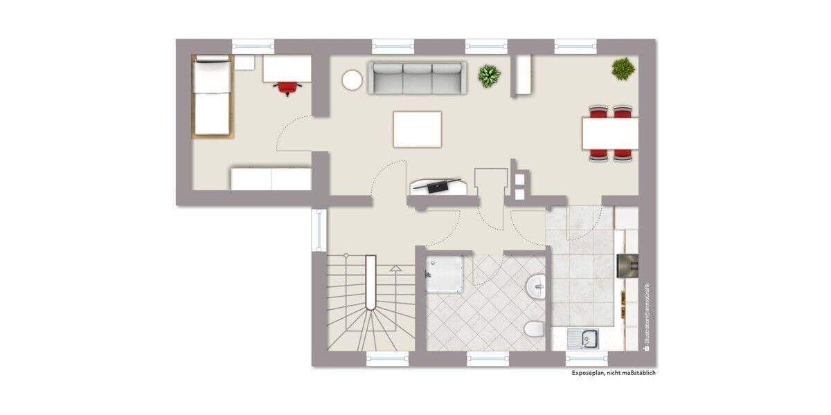 Mehrfamilienhaus, Wohnhaus Ahlen Vorhelm - 6 Zimmer, 111 m&sup2;, 324.000&euro; | Angebot:25705785