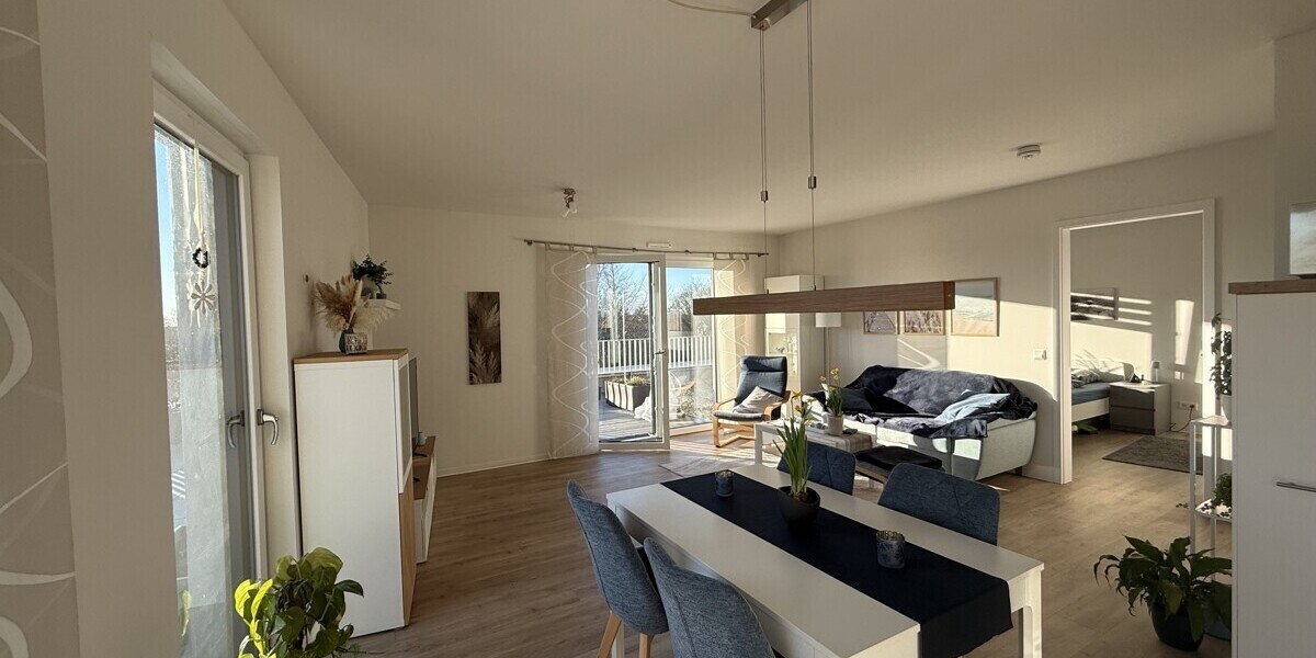 Staffelgeschoss: Penthouse-Flair mit traumhafter Dachterrasse - Kapitalanlage mit Weitblick! - Etagenwohnung Telgte | Angebot:26230522