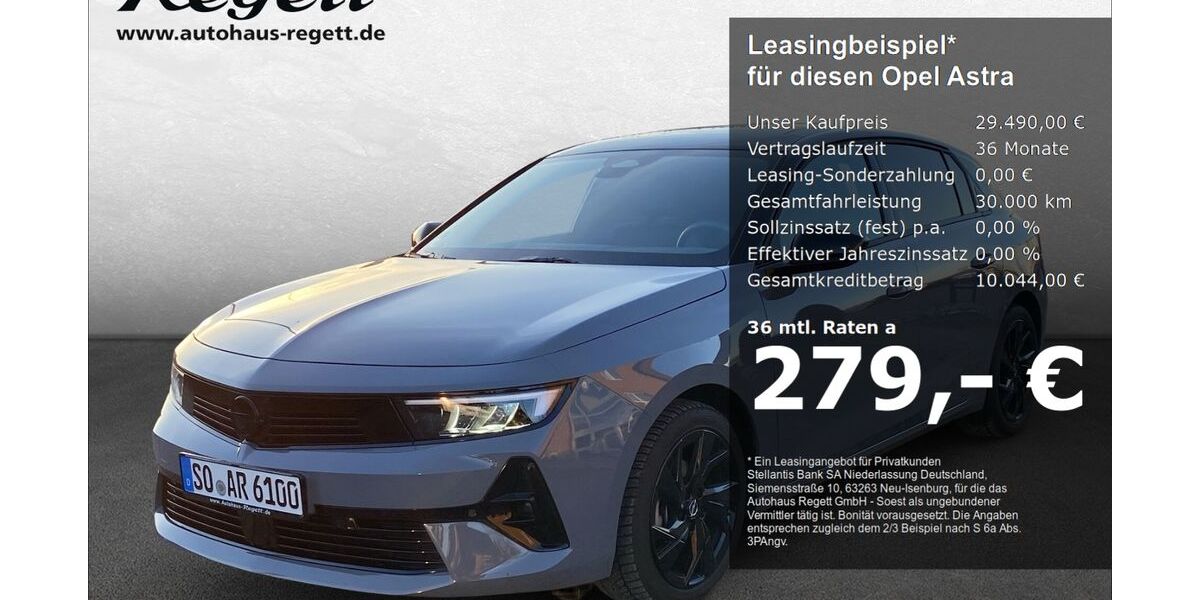 Opel Astra 8.900 km 29.490 &euro; Soest 59494