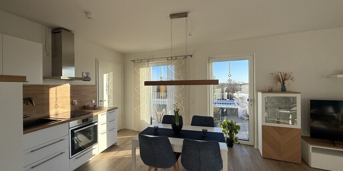 Staffelgeschoss: Penthouse-Flair mit traumhafter Dachterrasse - Kapitalanlage mit Weitblick! - Etagenwohnung Telgte | Angebot:26230522