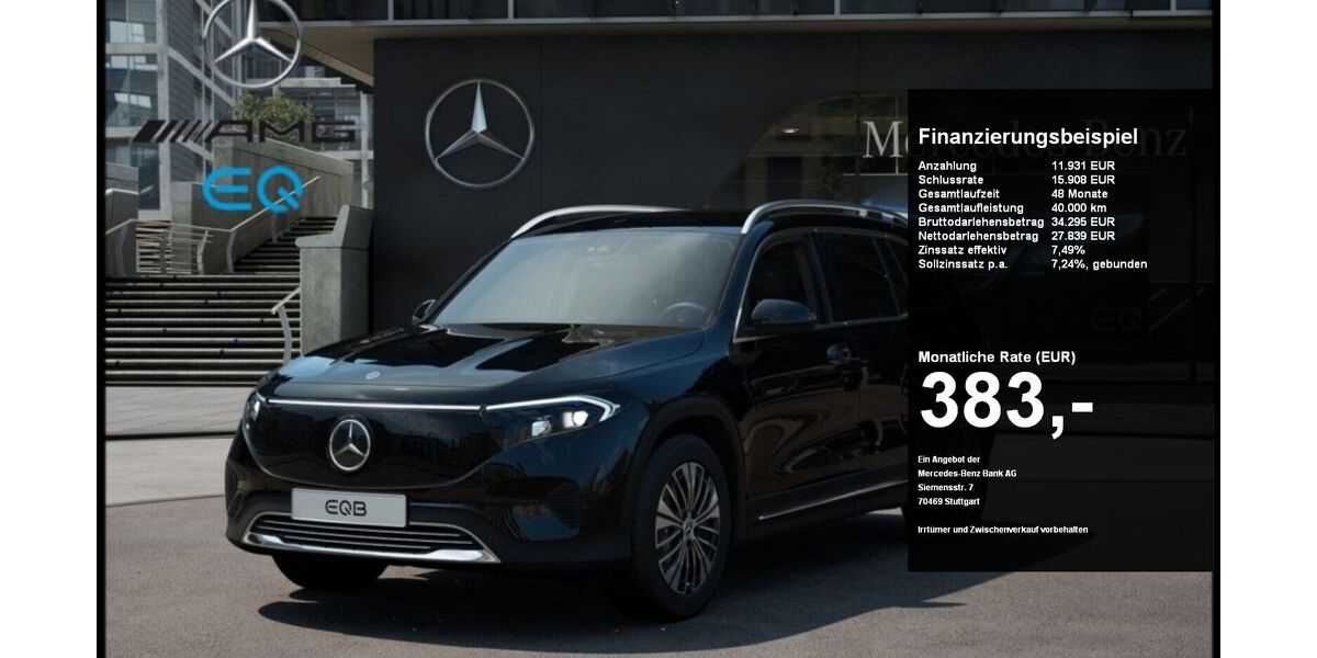 Mercedes-Benz EQB 25.195 km 39.770 &euro; Unna 59423