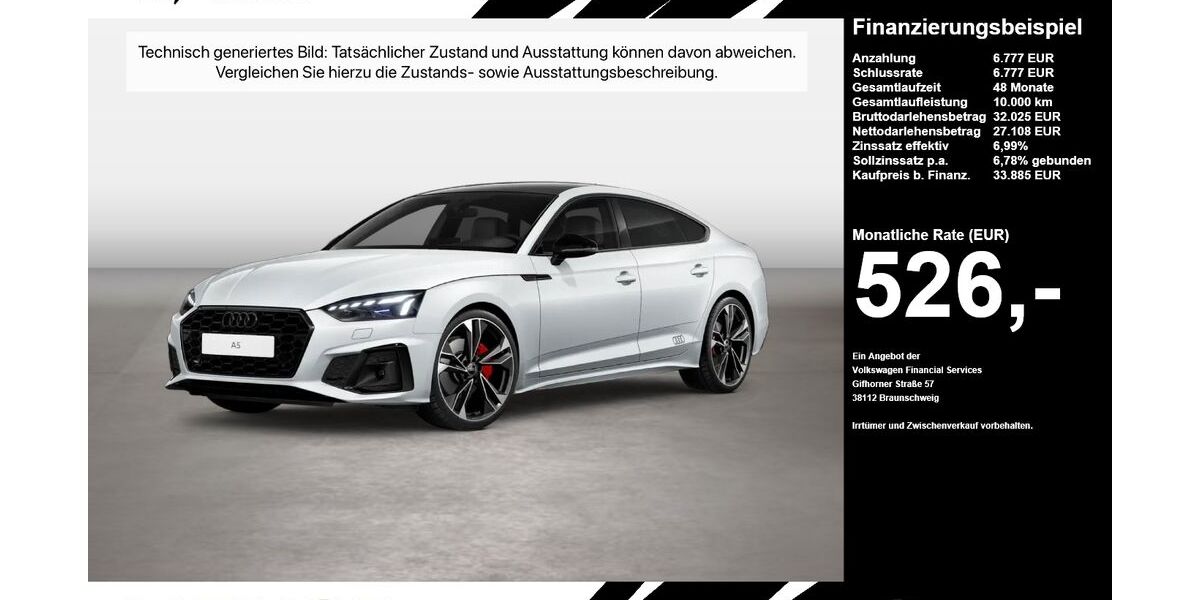 Audi A5 98.391 km 33.885 &euro; Oelde (Stromberg) 59302