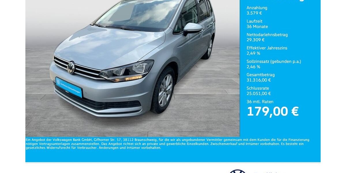 VW Touran 5.392 km 32.577 &euro; Bergkamen 59192