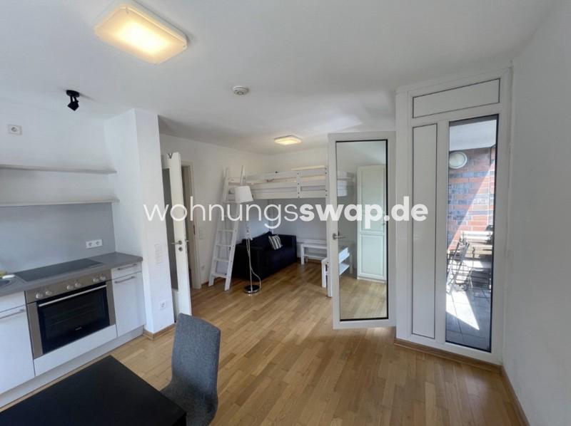 Etagenwohnung Münster Mitte-Süd - 1 Zimmer, 27 m&sup2;, 550&euro; | Angebot:24538992