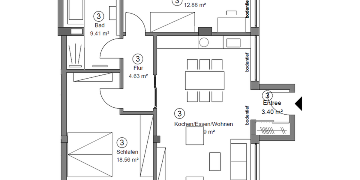Exklusive Kapitalanlage: Vermietete Erdgeschosswohnung mit Privatgarten und stabilen Mieteinnahmen - Anlageobjekt Hamm Herringen | Angebot:17972578