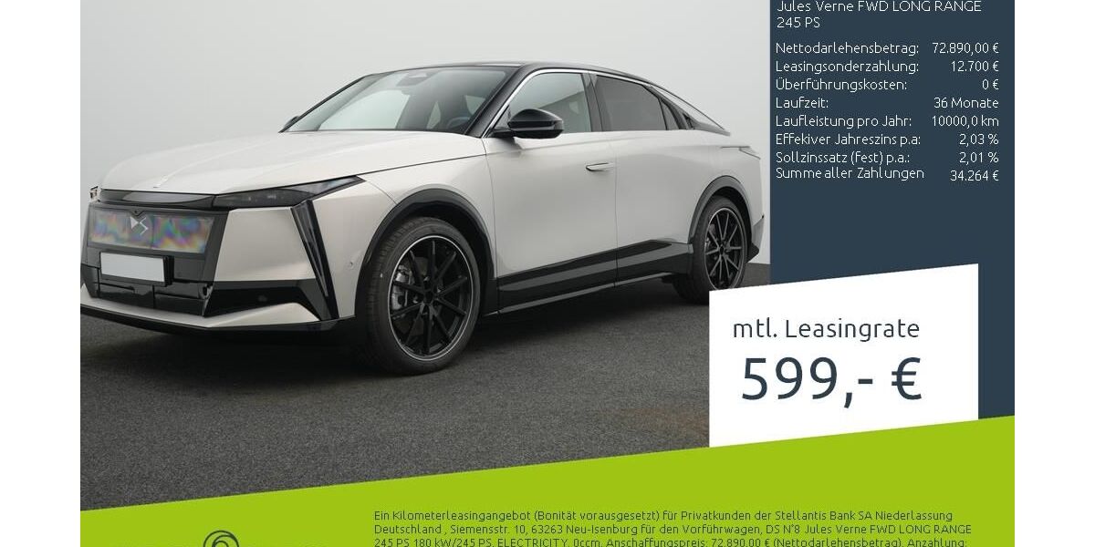 DS Automobiles Nº8 1.500 km 71.390 &euro; Münster - Amelsbüren 48163