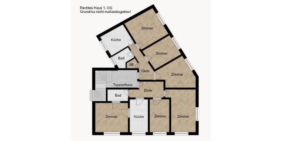 Mehrfamilienhaus in traumhafter Lage im Herzen von Münster mit stilvollem Ambiente! - Mehrfamilienhaus, Wohnhaus Münster / Altstadt Altstadt | Angebot:16859890