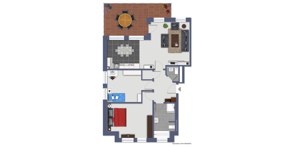 Etagenwohnung Ahlen Innenstadt - 3 Zimmer, 100 m&sup2;, 339.000&euro; | Angebot:26319360