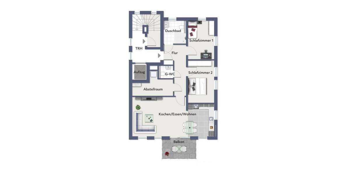 Etagenwohnung Münster Mecklenbeck - 3 Zimmer, 94 m&sup2;, 585.000&euro; | Angebot:26244662