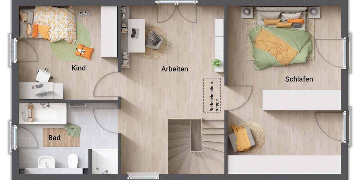 Einfamilienhaus Ahlen Innenstadt - 4 Zimmer, 125 m&sup2;, 286.690&euro; | Angebot:25681251