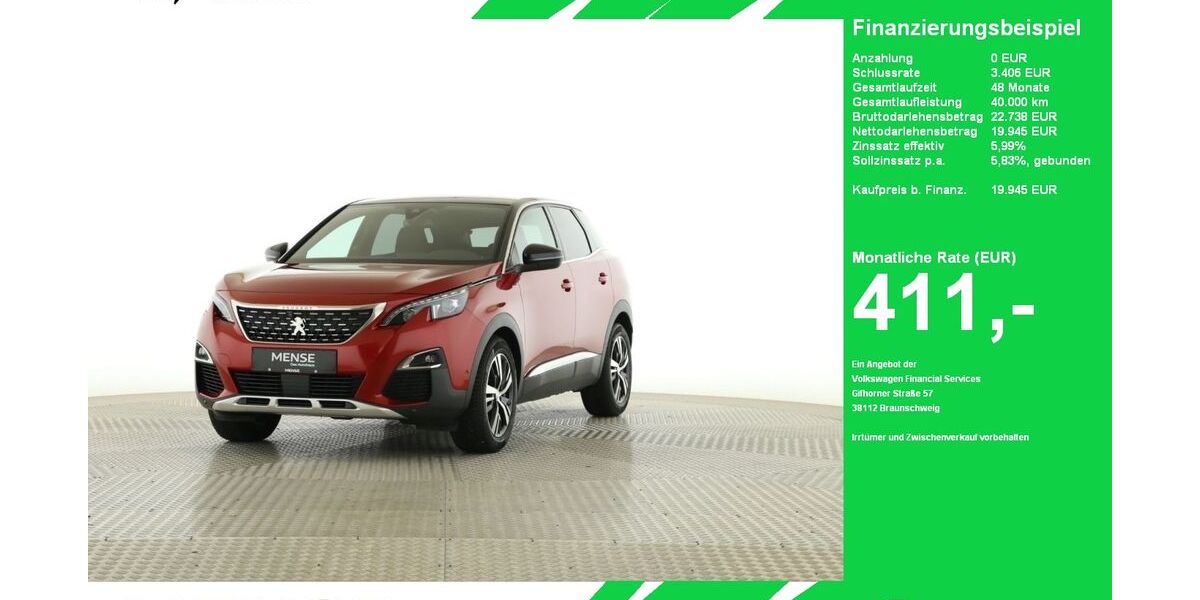 Peugeot 3008 56.000 km 19.945 &euro; Oelde (Stromberg) 59302