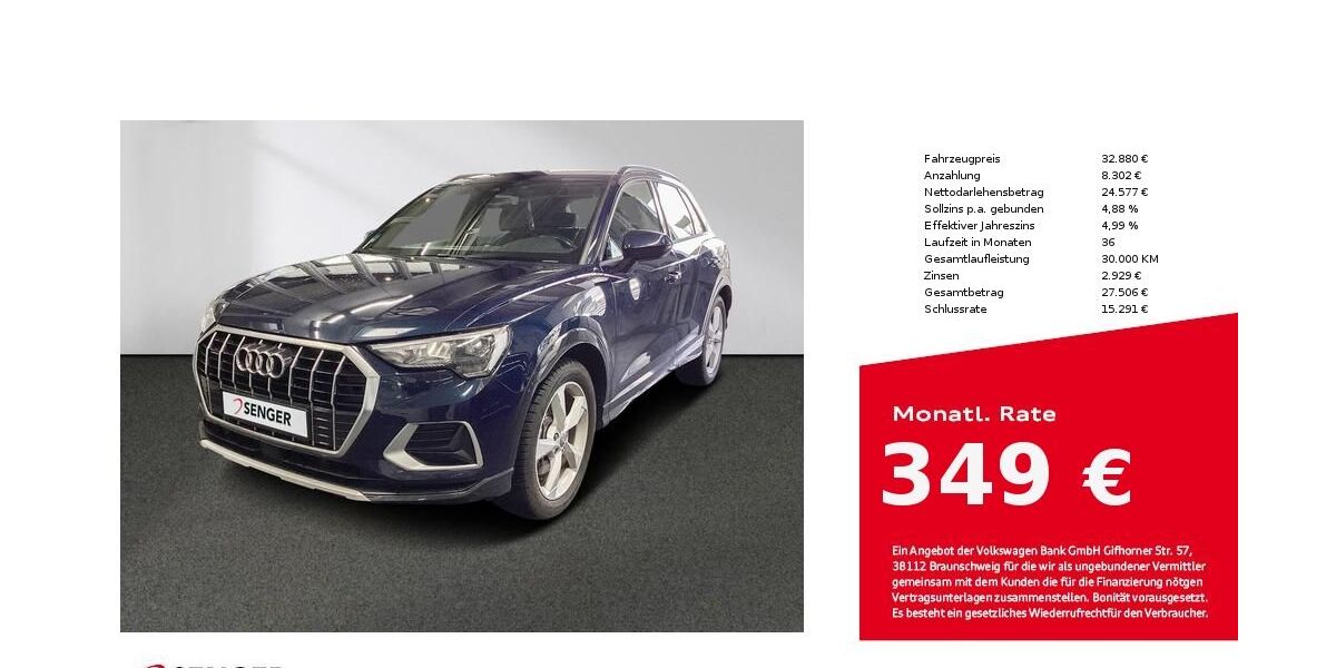Audi Q3 40.590 km 32.880 &euro; Münster 48153