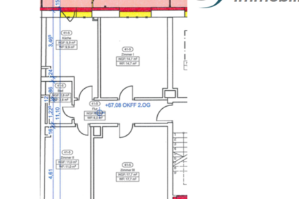Wohnung Münster Mitte-Süd - 3 Zimmer, 70 m&sup2;, 265.000&euro; | Angebot:24732581