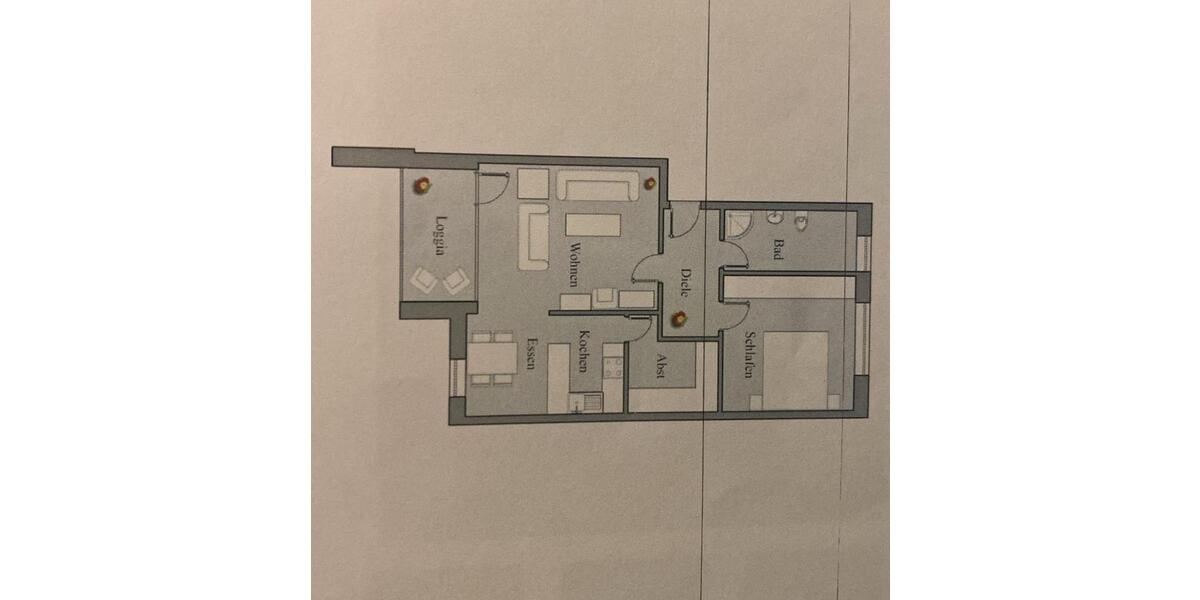 Etagenwohnung Everswinkel - 2 Zimmer, 75 m&sup2;, 640&euro; | Angebot:26588823