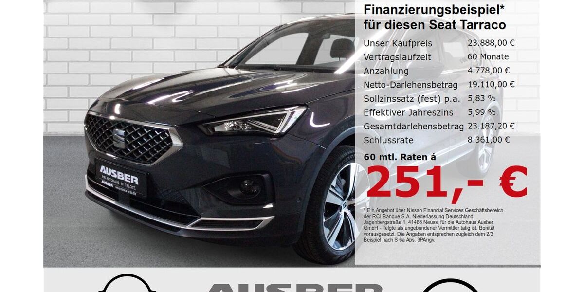 Seat Tarraco 111.334 km 23.888 &euro; Telgte 48291