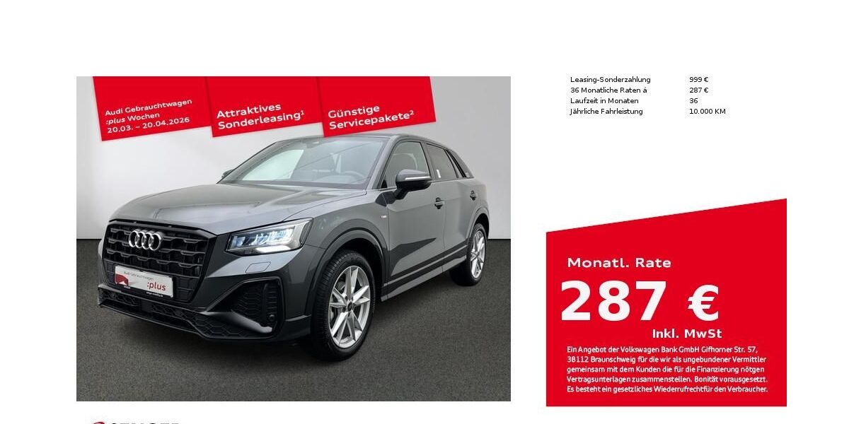 Audi Q2 6.995 km 32.980 &euro; Münster 48153