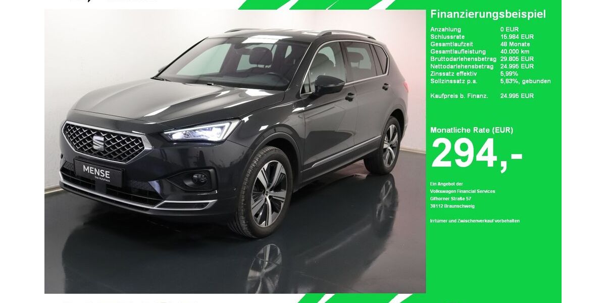 Seat Tarraco 142.284 km 24.995 &euro; Oelde (Stromberg) 59302
