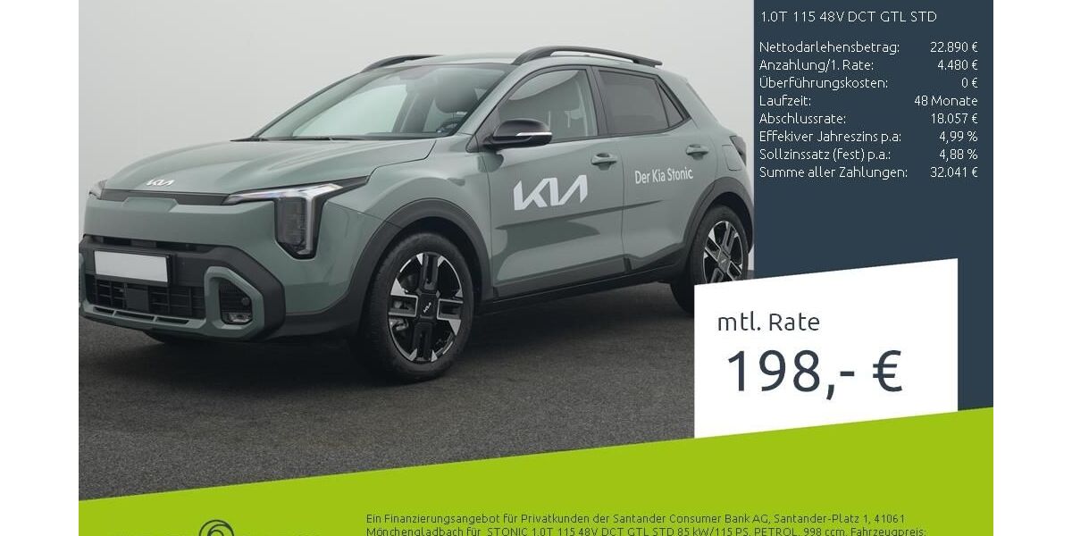 Kia Stonic 4.980 km 26.880 &euro; Münster - Amelsbüren 48163
