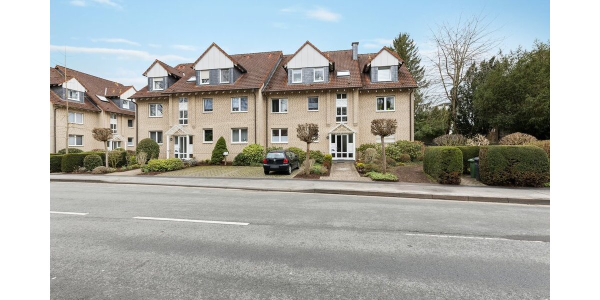 RESERVIERT - Sofort frei: Gepflegte 2-Zimmer-Erdgeschosswohnung mit großem Balkon & Tiefgaragenstellplatz - Erdgeschoßwohnung Bad Sassendorf | Angebot:25851708