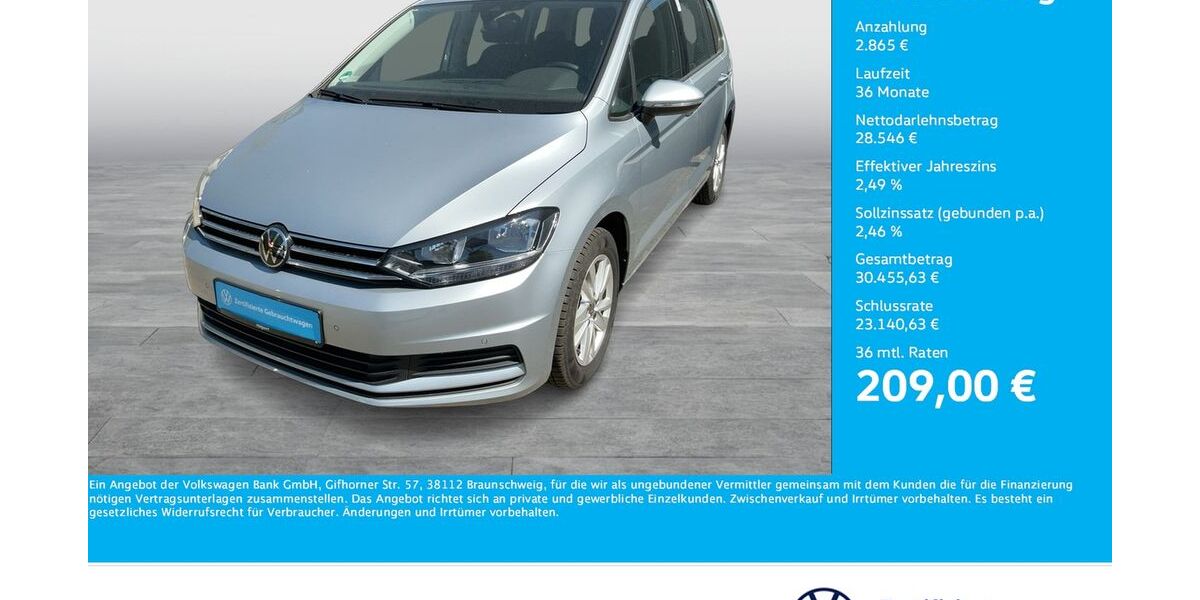 VW Touran 8.580 km 30.811 &euro; Bergkamen 59192