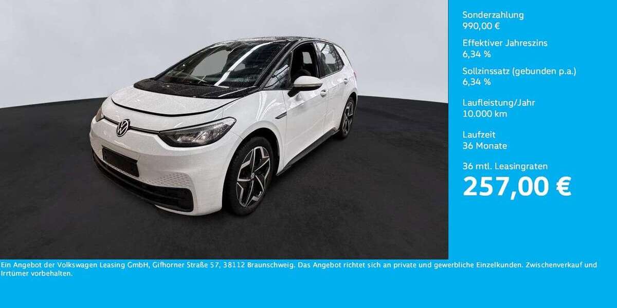 VW ID.3 66.537 km 17.562 &euro; Unna 59423