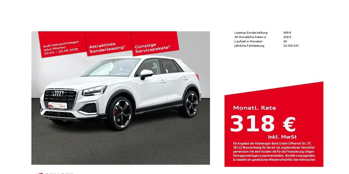Audi Q2 3.287 km 33.880 &euro; Münster 48153