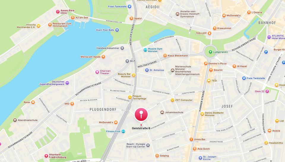 Etagenwohnung Münster Mitte-Süd - 2 Zimmer, 61 m&sup2;, 361.000&euro; | Angebot:26308482