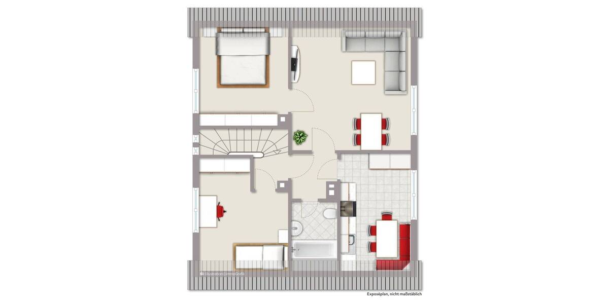 Doppelhaushälfte Telgte - 6 Zimmer, 149 m&sup2;, 498.000&euro; | Angebot:25780889