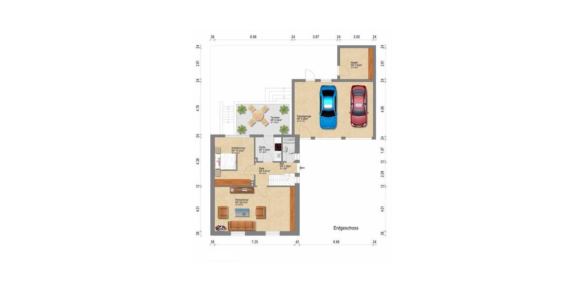 Einfamilienhaus Ahlen Innenstadt - 7 Zimmer, 153 m&sup2;, 329.000&euro; | Angebot:25745414