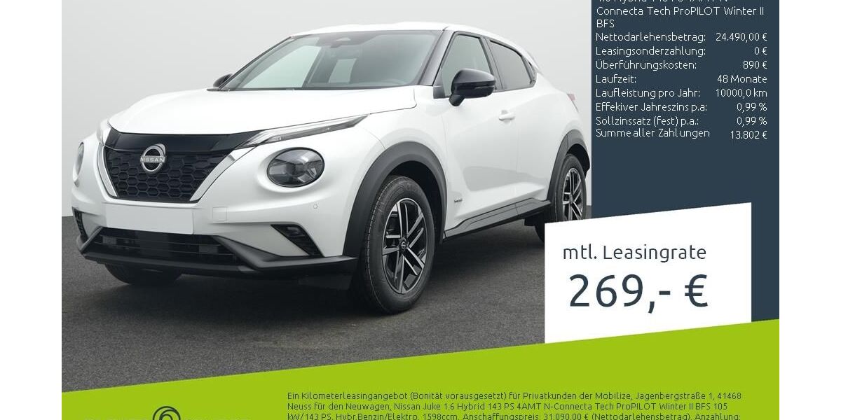 Nissan Juke 4.000 km 22.570 &euro; Münster - Amelsbüren 48163