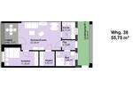 Etagenwohnung Münster Münster-Südost - 4 Zimmer, 70 m&sup2;, 784&euro; | Angebot:26492203