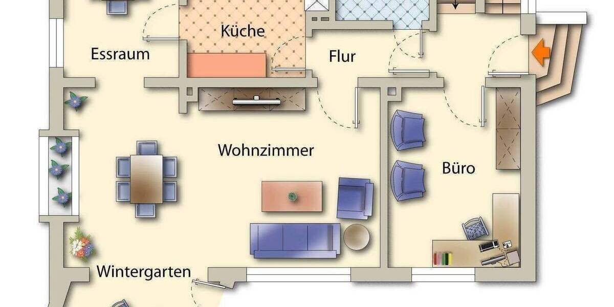 Einfamilienhaus Ahlen Innenstadt - 7 Zimmer, 172 m&sup2;, 465.000&euro; | Angebot:26786617