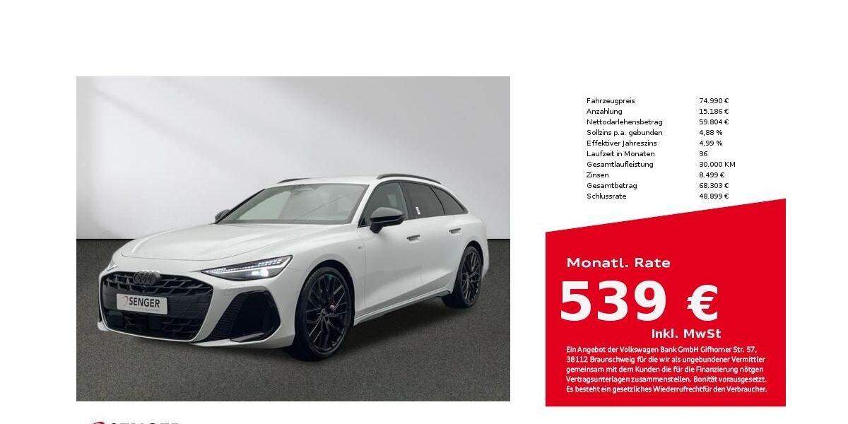 Audi A6 6.000 km 72.990 &euro; Münster 48153