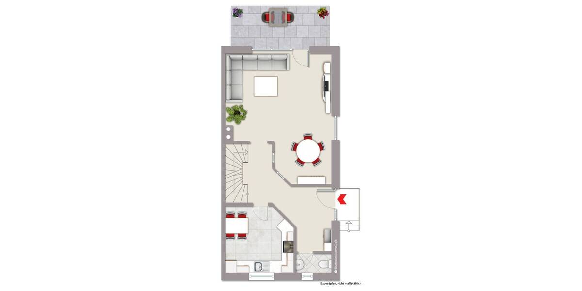 Doppelhaushälfte Beckum - 3 Zimmer, 111 m&sup2;, 305.000&euro; | Angebot:26143070
