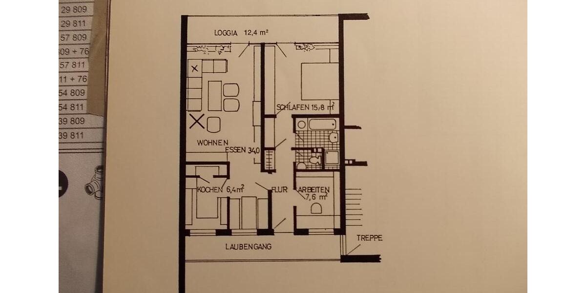 Etagenwohnung Münster Berg Fidel - 3 Zimmer, 83 m&sup2;, 295.000&euro; | Angebot:24574891
