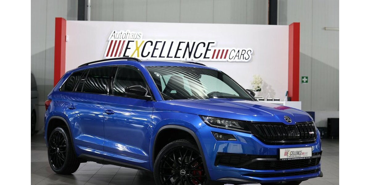 Skoda Kodiaq 2.0 TDI DSG 4x4 RS-SPORTPAKET BLUE+BLACK 145.000 km 26.444 &euro; Hamm 59077