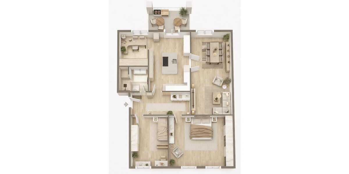 Erstklassiges Wohnen mit Raumhöhe, Stil und zeitloser Eleganz im Herzen des Erphoviertels! - Etagenwohnung Münster Mitte-Nordost | Angebot:26195827