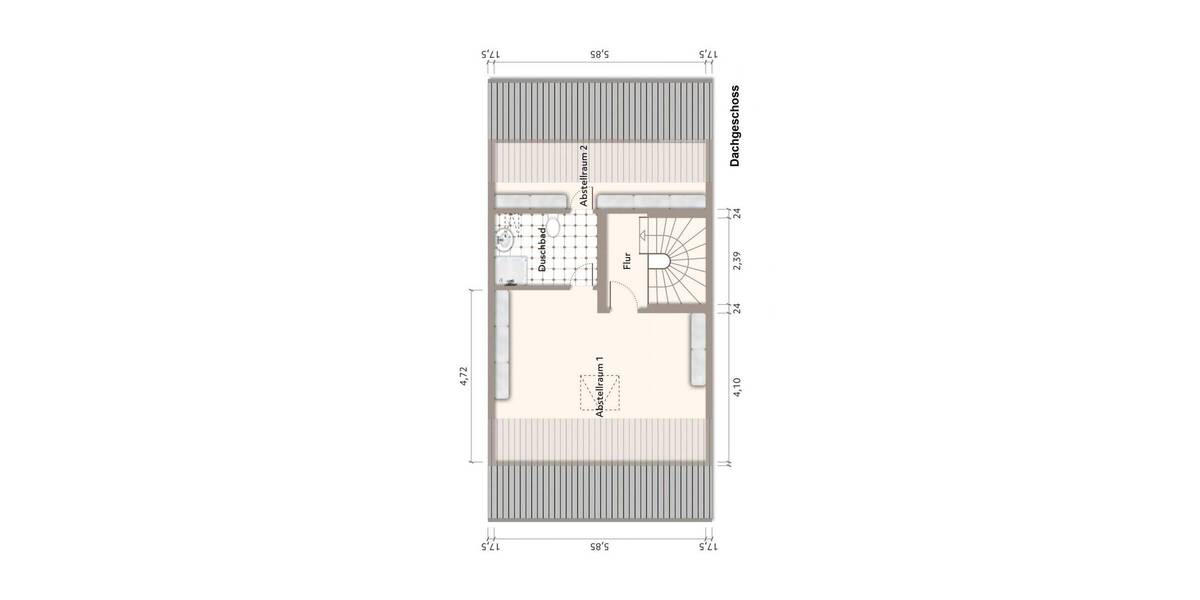 Reihenendhaus Ahlen Innenstadt - 4 Zimmer, 130 m&sup2;, 286.500&euro; | Angebot:25693132
