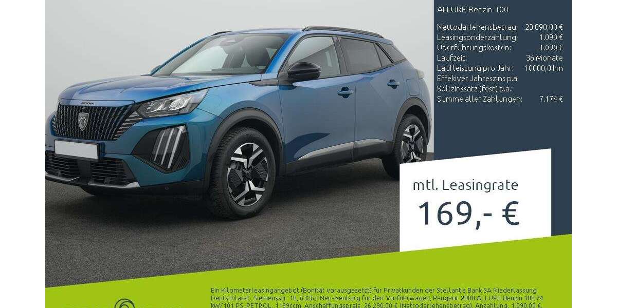Peugeot 2008 1.500 km 23.890 &euro; Münster 48163