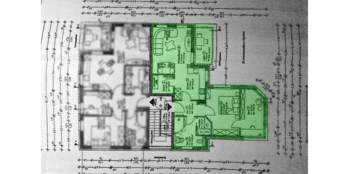Etagenwohnung Münster / Wolbeck Wolbeck - 3 Zimmer, 71 m&sup2;, 375.000&euro; | Angebot:25672624
