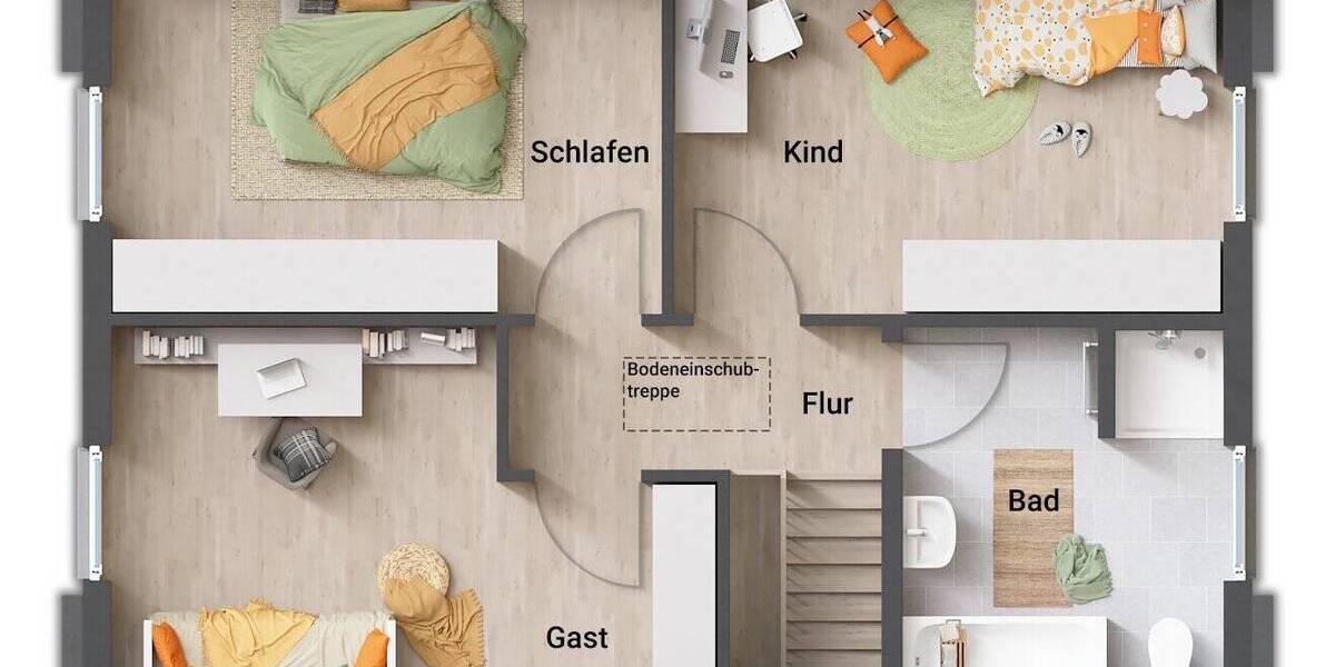 Einfamilienhaus Münster Hiltrup - 4 Zimmer, 133 m&sup2;, 781.951&euro; | Angebot:26053259